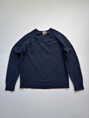 Dark Navy Crewneck Sweater - Unbranded